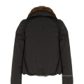 alibaba express nuevo diseño Apoyo de personalización mujeres chaqueta de invierno de espesor